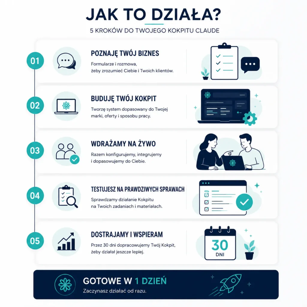 Kokpit Claude jak dziala
